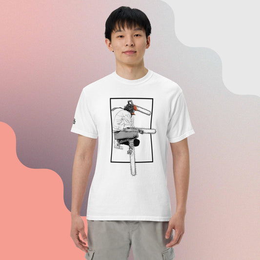 Chainsaw Man Anime Crewneck T-shirt (Unisex)